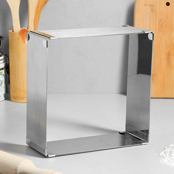 Форма для выпекания (металл) TAS-PROM Квадрат.H-8,5 см,20х20 - 38х38 см,1 сорт 4604530