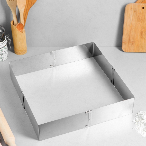 Форма для выпекания (металл) TAS-PROM Квадрат.H-8,5 см,20х20 - 38х38 см,1 сорт 4604530