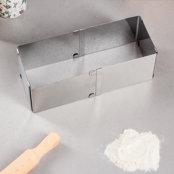 Форма для выпекания (металл) TAS-PROM Прямоугольная H-8,5 см, 10х15 - 18х28 см 4499279