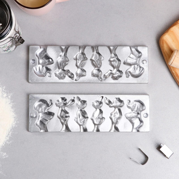 Форма для выпекания (металл) TAS-PROM Зверюшки 6 фигур 4279069