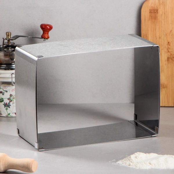 Форма для выпекания (металл) TAS-PROM Прямоугольная H-12 см, 18х32 - 26х50 см 4693431