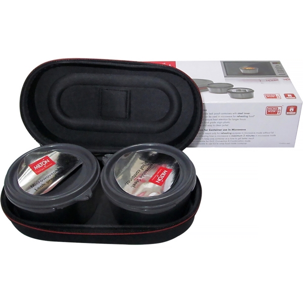 Термо ланч-бокс MILTON Nutri Lunch 640мл Black (MM43323-BK)