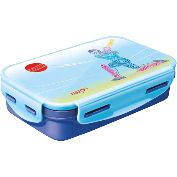 Термо ланч-бокс MILTON Steely Tiffin DeLuxe 525мл Blue/Blue (ML37305-BB) фото