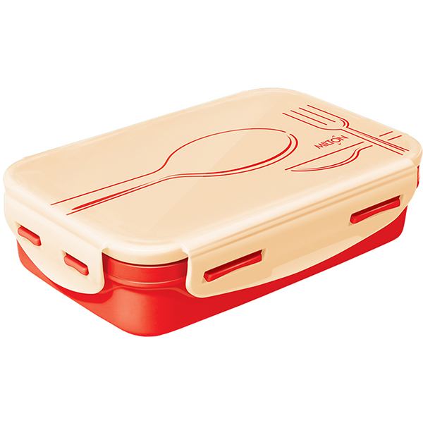 Термо ланч-бокс MILTON Steely Tiffin DeLuxe 525мл Red/Beige (ML37305-RB)
