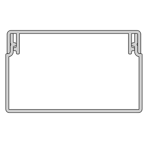 Кабель-канал Rexant 80х60 мм, белый, 8 м/уп.