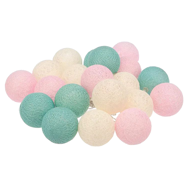 Новогодняя электрогирлянда-нить NEON-NIGHT Перламутр, 20 LED, на батарейках, 3.5 м