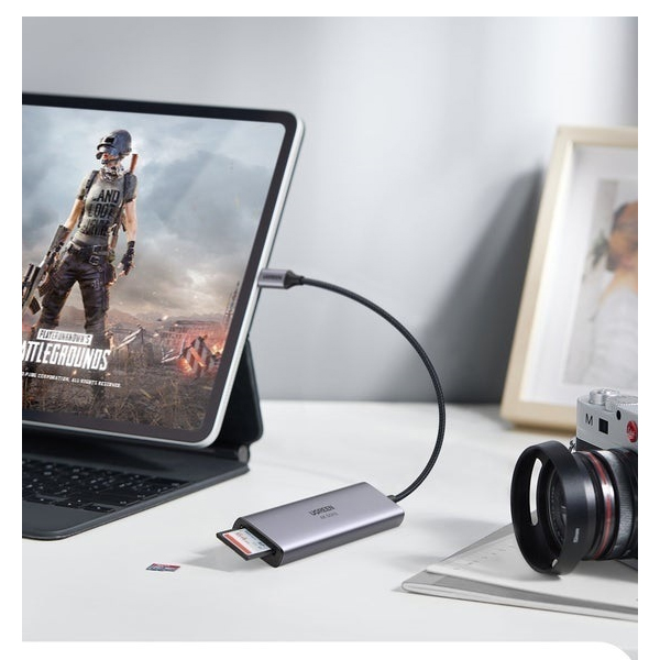 Разветвитель для компьютера uGreen 6 в 1, 3 х USB 3.0, HDMI, SD/TF (60383)