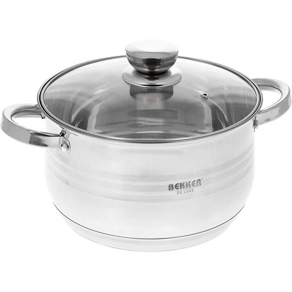 Кастрюля Bekker BK-1759 3.9 л DE LUXE