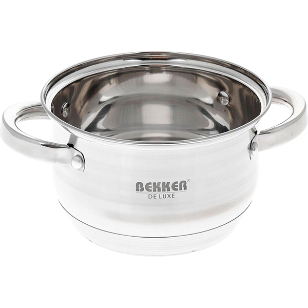 Кастрюля Bekker BK-1760 6.5 л DE LUXE
