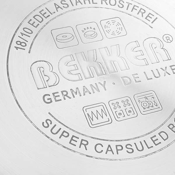 Кастрюля Bekker BK-1761 7.8 л DE LUXE