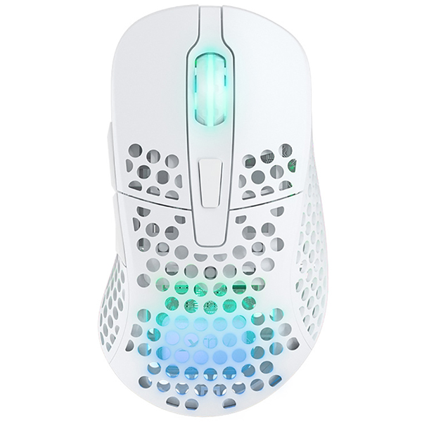 Мышь беспроводная Xtrfy M4 WIRELESS White (M4W-RGB-WHITE)