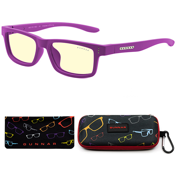 Компьютерные очки Gunnar Cruz Kids Small Amber Natural Magenta (CRU-09601)