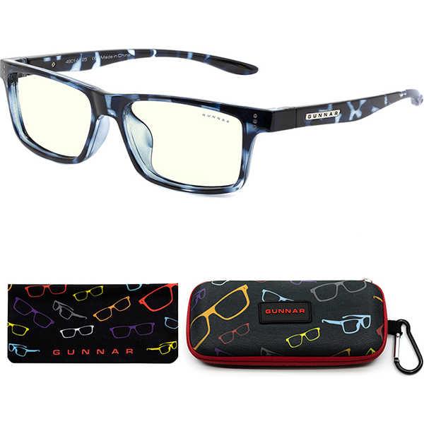 Компьютерные очки Gunnar Cruz Kids Large Clear Natural Navy Tortoise