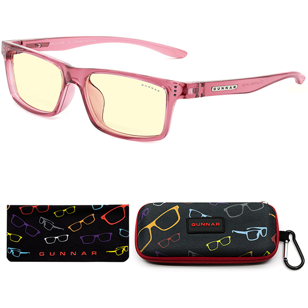 Компьютерные очки Gunnar Cruz Kids Large Amber Natural Pink (CRU-10101)