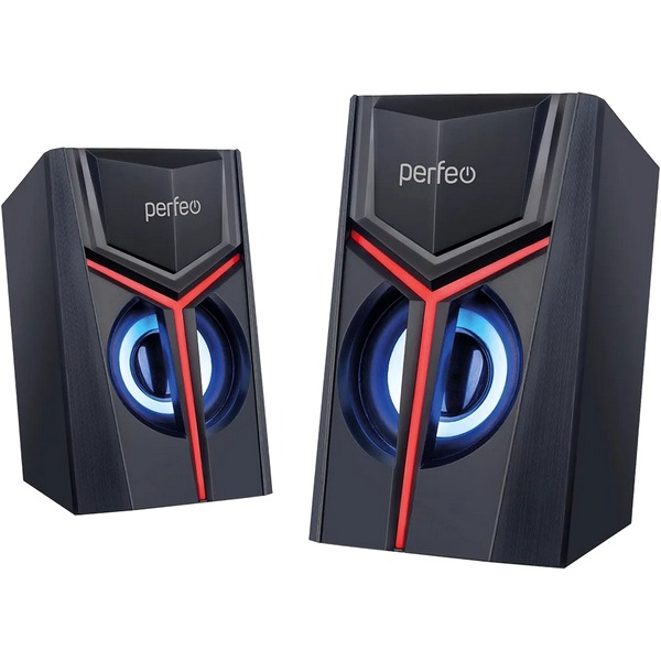 Колонки компьютерные 2.0 Perfeo TRIAL 2.0 мощность 2х3 Вт PF_B3374