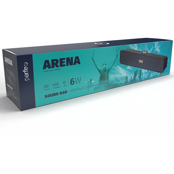 Компьютерная колонка-саундбар Perfeo ARENA 6Вт PF_A4437