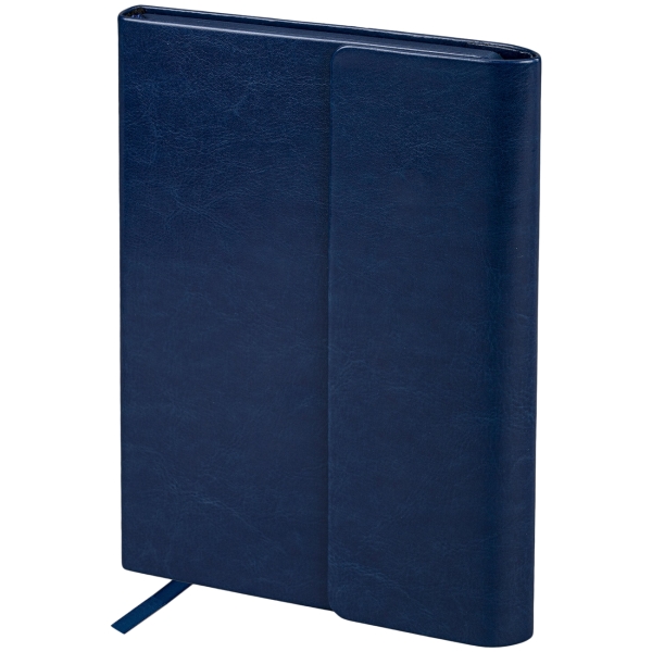 Ежедневник Brauberg А5 Magnetic X т-синий фото