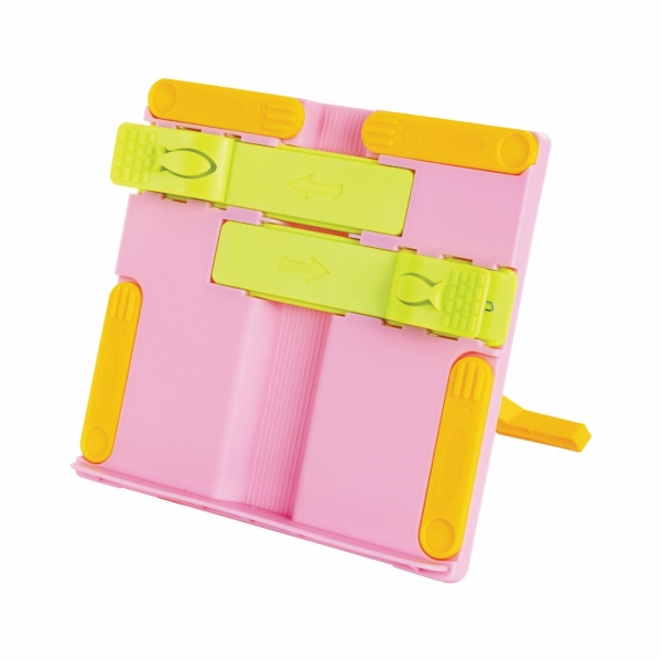 Подставка Юнландия пластик розовая