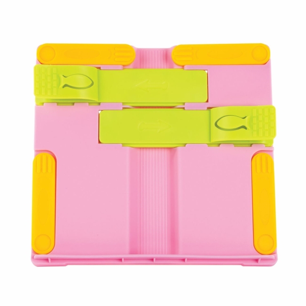 Подставка Юнландия пластик розовая