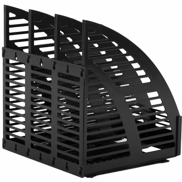 Лоток канцелярский Staff Basic 3 отд,чер