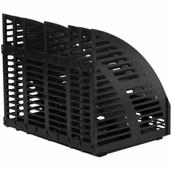 Лоток канцелярский Staff Basic 6 отд,чер