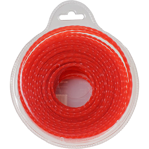 Леска для триммера Fubag FQ сечение витой квадрат L 40 мx2,4 мм (38746)