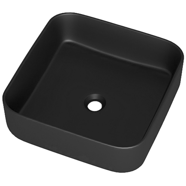 Раковина Iddis Черный матовый накладной, Bridge, BRIBM04i27