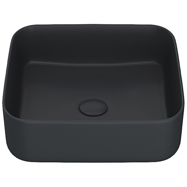 Раковина Iddis Черный матовый накладной, Bridge, BRIBM04i27