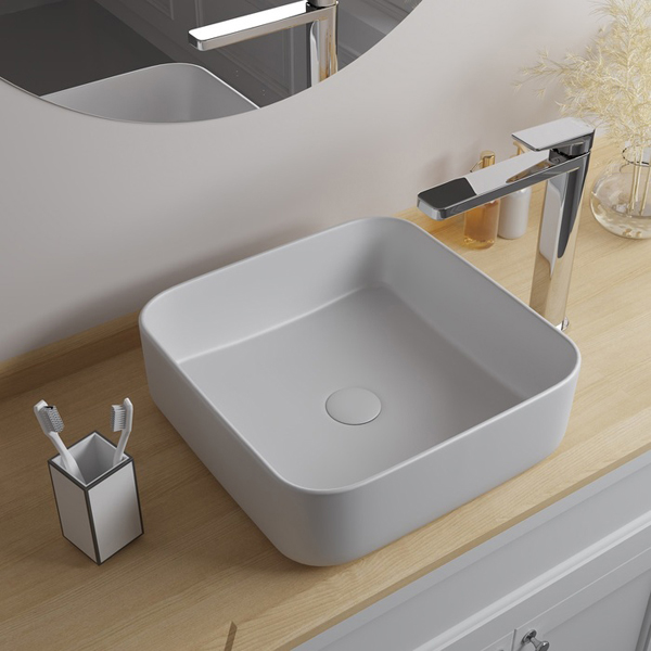 Раковина Iddis Белый глянцевый накладной, Bridge, BRIWS04i27