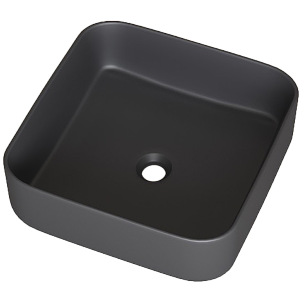 Раковина Iddis Серый матовый накладной, Bridge, BRIGM04i27