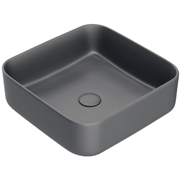 Раковина Iddis Серый матовый накладной, Bridge, BRIGM04i27