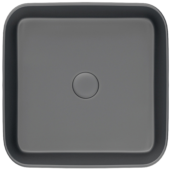 Раковина Iddis Серый матовый накладной, Bridge, BRIGM04i27