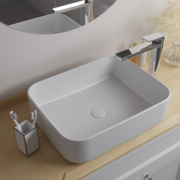 Раковина Iddis Белый глянцевый накладной, Bridge, BRIWS05i27