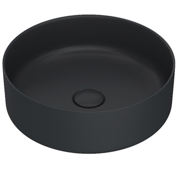 Раковина Iddis Чёрный матовый накладной, Ray, RAYBM03i27