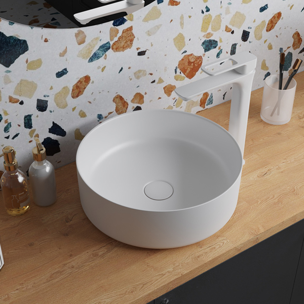 Раковина Iddis Белый глянцевый накладной, Ray, RAYWS03i27