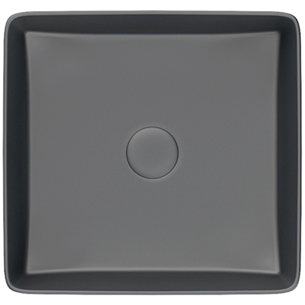 Раковина Iddis Серый матовый накладной, Slide, SLIGM01i27