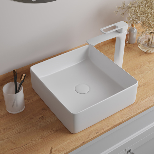 Раковина Iddis Белый глянцевый накладной, Slide, SLIWS01i27