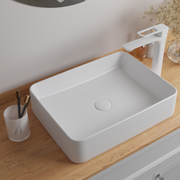 Раковина Iddis Белый глянцевый накладной, Slide, SLIWS02i27