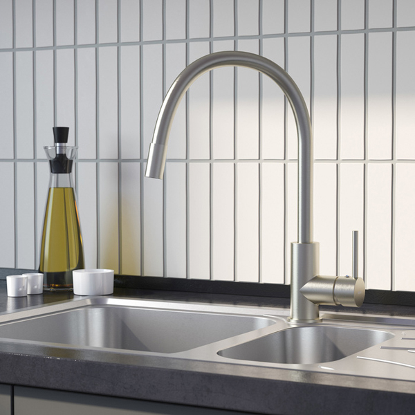 Смеситель Iddis для кухни, Kitchen 360, сатин, K36BNJ0i05