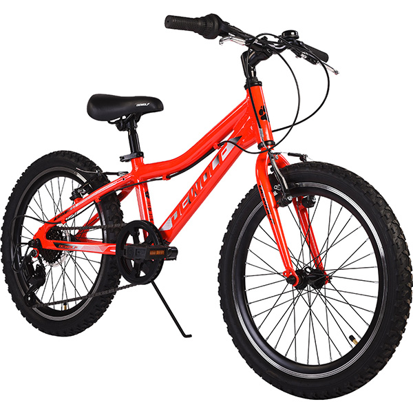 Велосипед Dewolf Ridly 20, 20, neon red/white/black