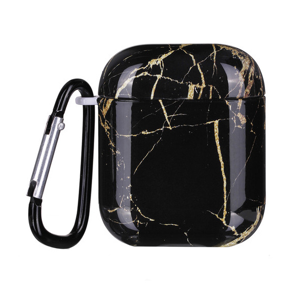 Чехол для AirPods LuxCase 1/2 IMD (Galaxy black)