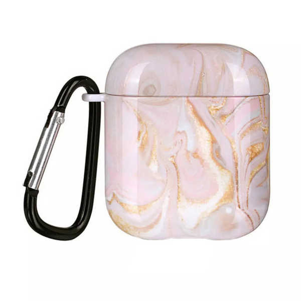 Чехол для AirPods LuxCase 1/2 IMD (Galaxy gold)