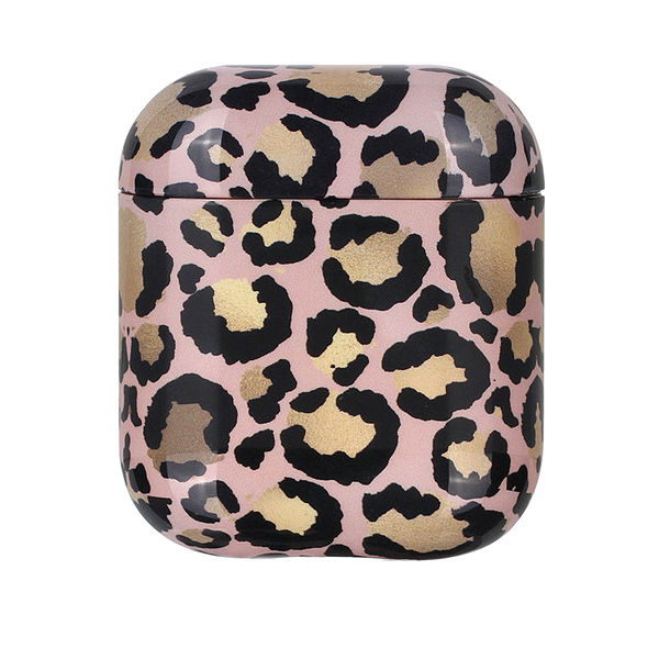 Чехол для AirPods LuxCase 1/2 IMD (Leopard black)