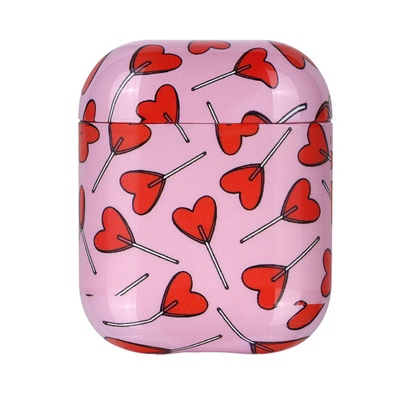 Чехол для AirPods LuxCase 1/2 IMD (Love powder)