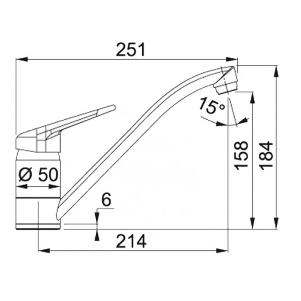 Смеситель Franke NOVARA PLUS хром 115.0347.142
