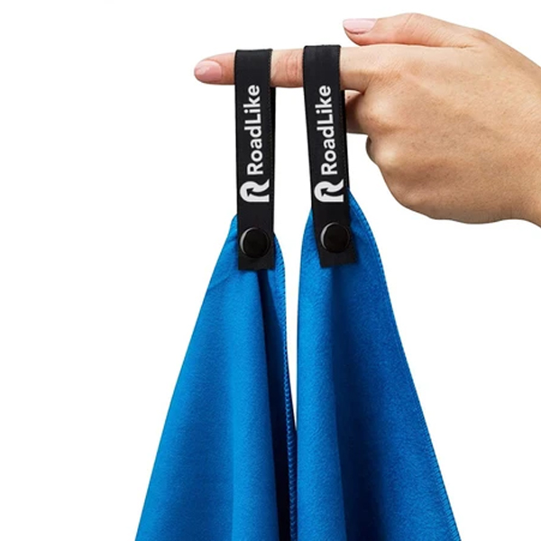 Полотенце спортивное охлаждающее RoadLike Travel 50x100 см синий