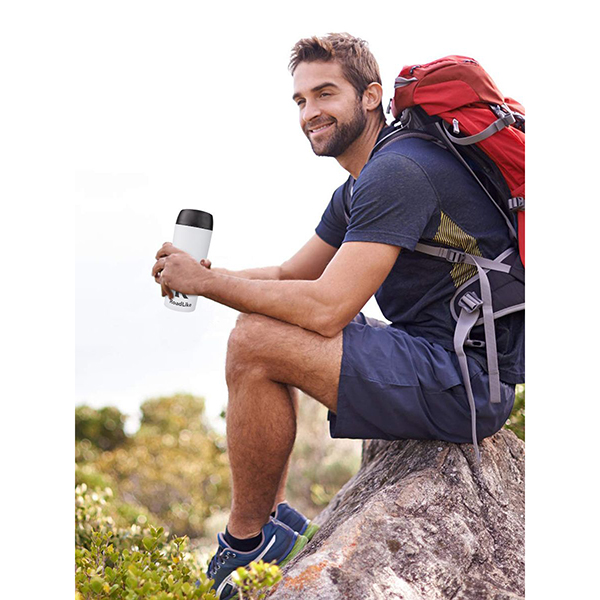 Термокружка RoadLike 450мл белый