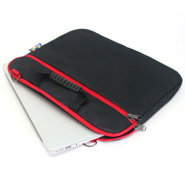 Сумка для ноутбука Vivacase Business Slim 14'' (VCN-CBSL14-bl-red)