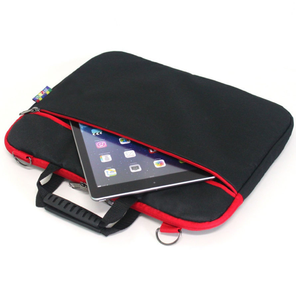 Сумка для ноутбука Vivacase Business Slim 14'' (VCN-CBSL14-bl-red)