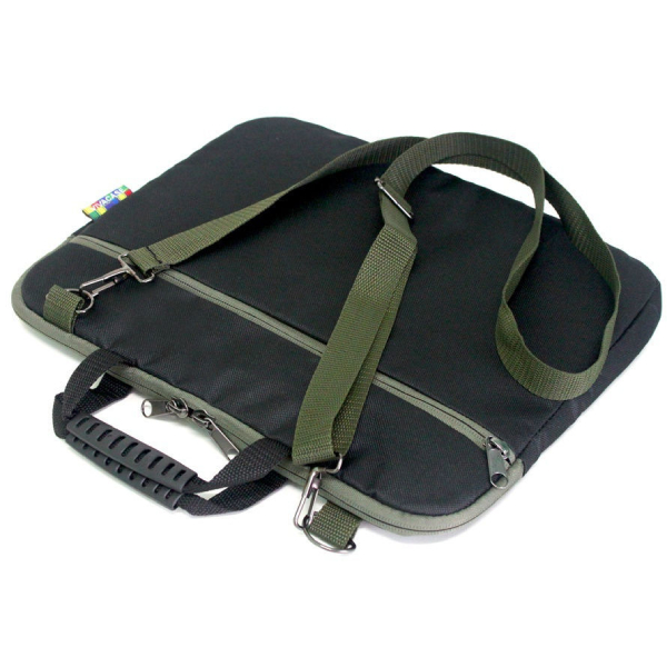 Сумка для ноутбука Vivacase Business Slim 14'' (VCN-CBSL14-bl-green)